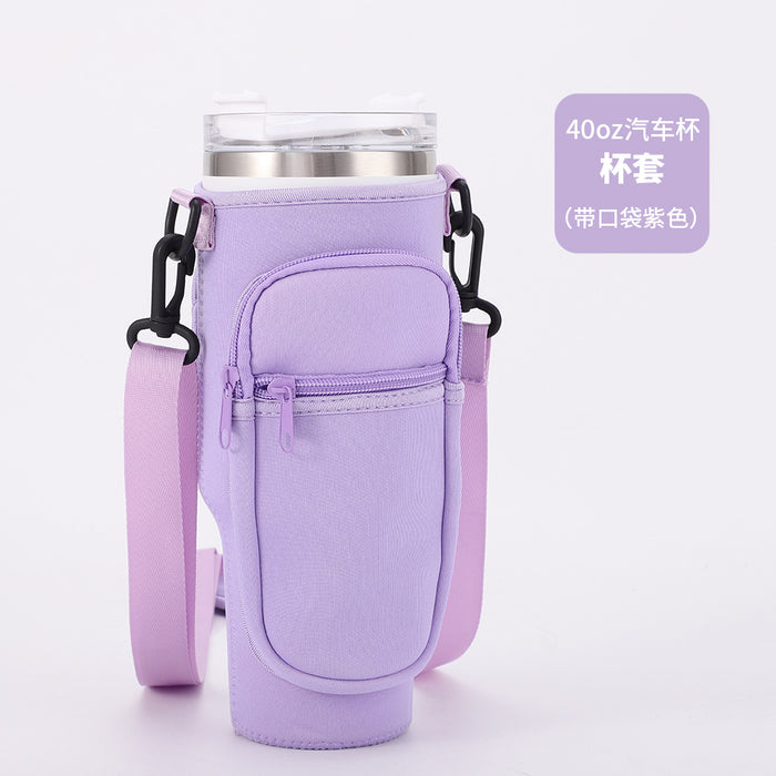 Wholesale New 40oz Bingba Cup Set Stanley Cow Pattern Handle Cup Cup Set Diving Material Cup Bag JDC-CH-JinLun007