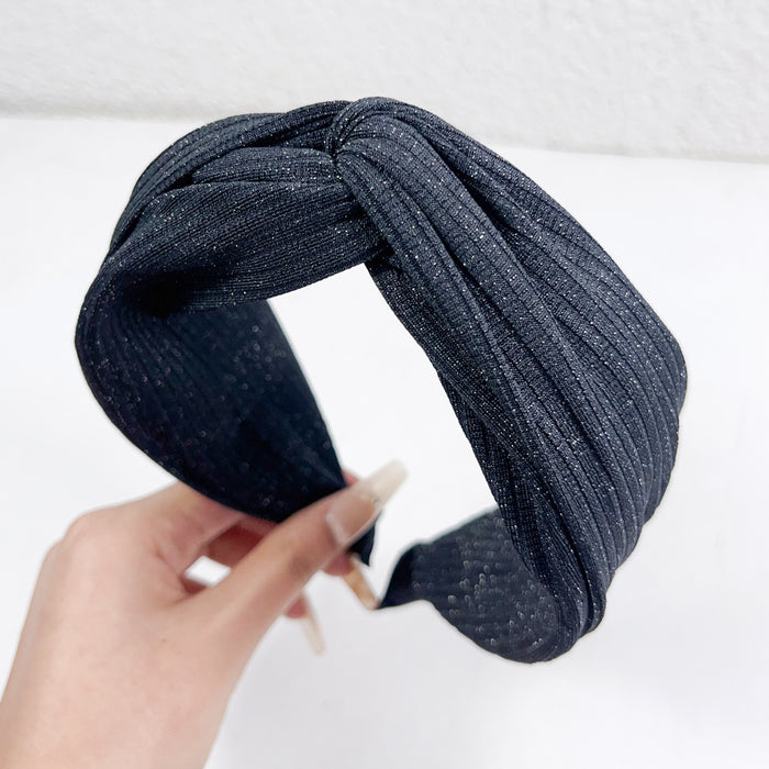 Wholesale Wide Version Woolen Fabric Headband JDC-HD-ChaoXuan007