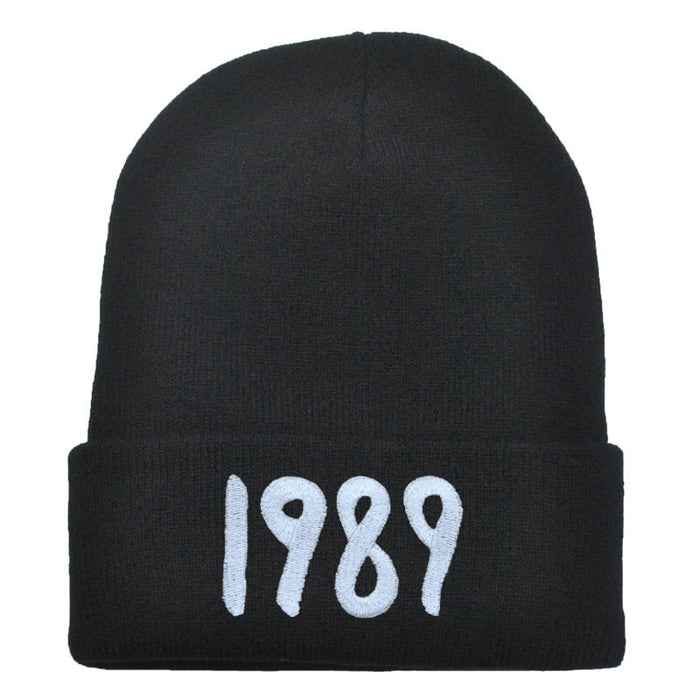 Wholesale Acrylic 1989 Embroidered Woolen Knitted Hat JDC-FH-PN002