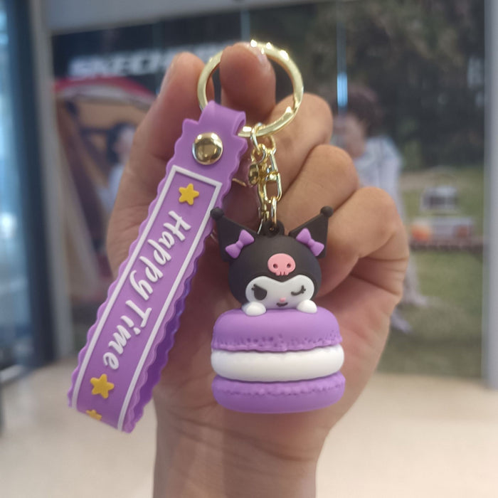 Wholesale Cartoon Silicone Doll Keychain JDC-KC-KuangK035