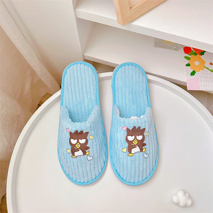 Wholesale Coral Fleece Cartoon Non-slip Slippers JDC-SP-Ceguan001