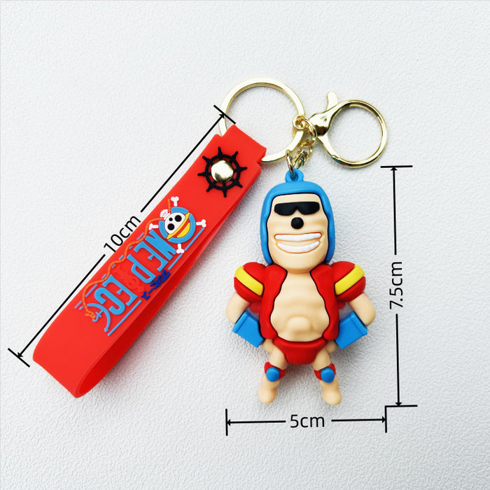 Wholesale PVC Cartoon Doll Keychain JDC-KC-WuYi217