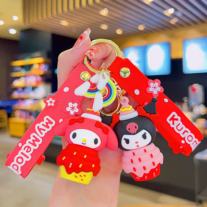 Wholesale Cartoon Ice Cream Doll Keychain JDC-KC-YDao090