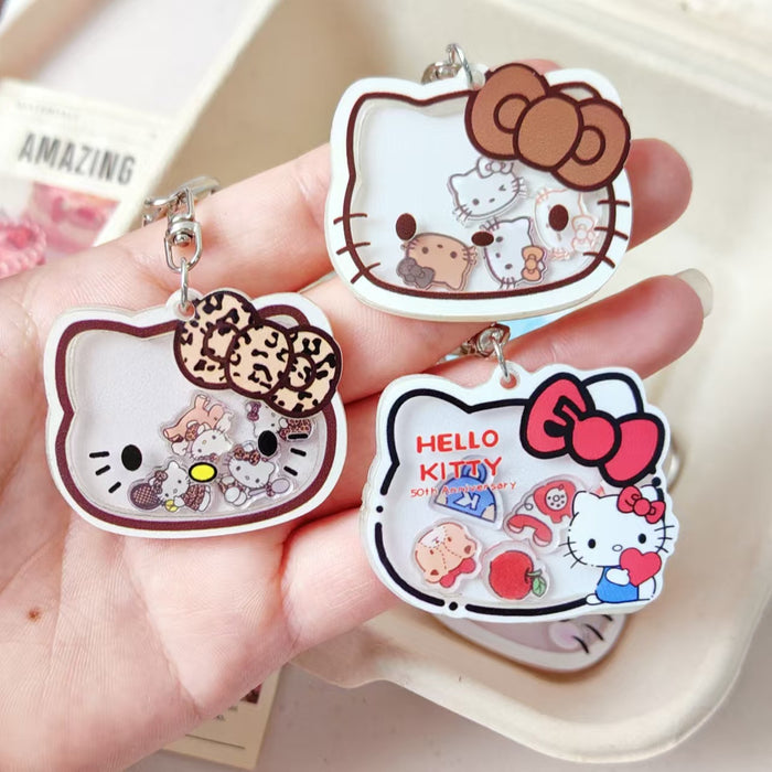 Wholesale Cartoon Cute High-value Keychain Acrylic Factory Bag Pendant Accessories Girlfriend Gift