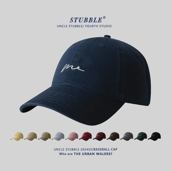 Wholesale New baseball cap with simple and versatile design for men and women, featuring a stylish duckbill tongue hat