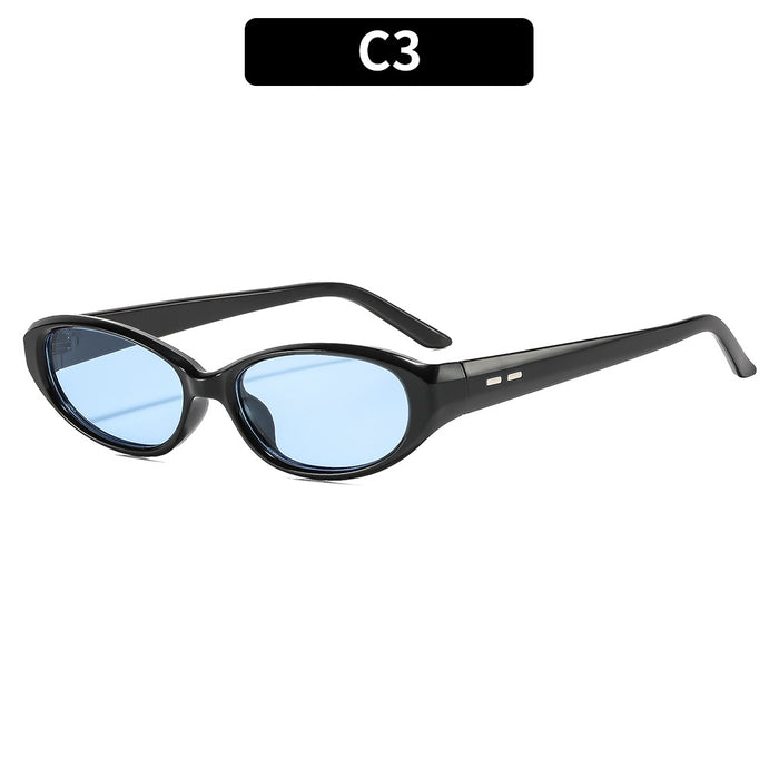 Wholesale Retro Small Frame Sunglasses with Ring Design Fashion Accessory for Boutique Resale