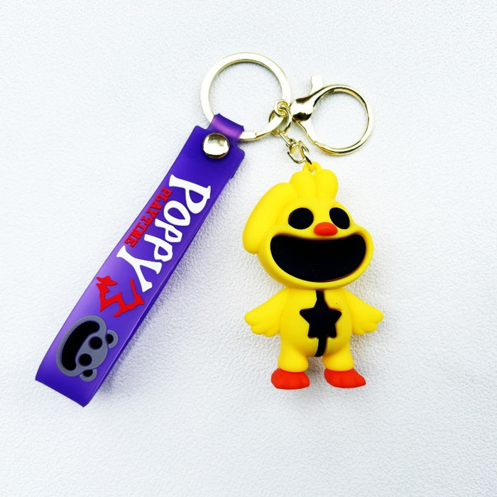 Wholesale PVC Cartoon Doll Keychain JDC-KC-WuYi025