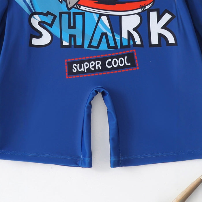 Wholesale New children's swimsuit one-piece long sleeved long pants 2-piece set surfing swimsuit swimming suit