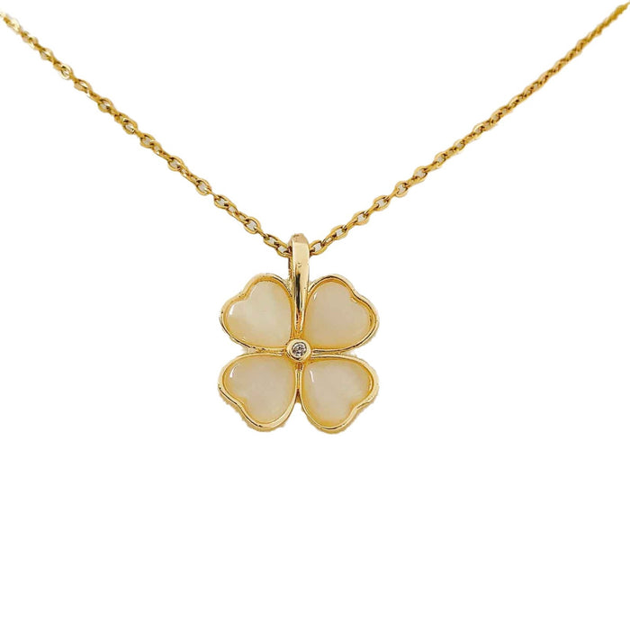 Wholesale Necklace women's summer high-end cat eye titanium steel necklace simple summer matching