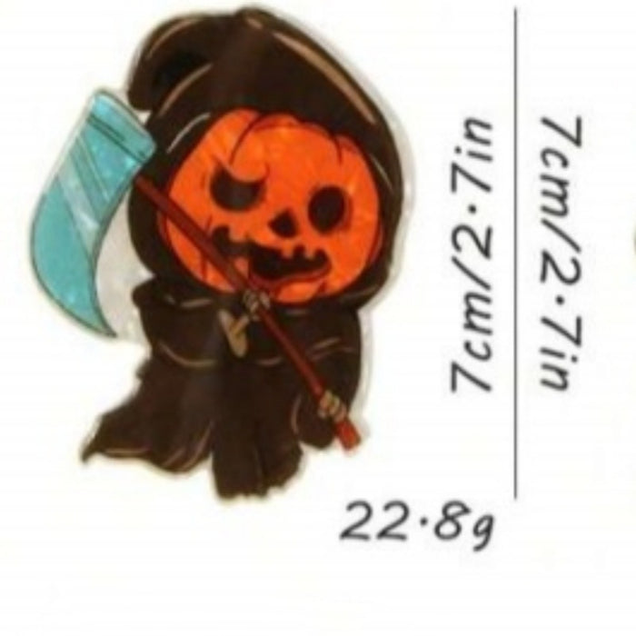 Wholesale  new ghost clip pumpkin skull ponytail clip magic hat shark clip ghost hand eyeball hairpin