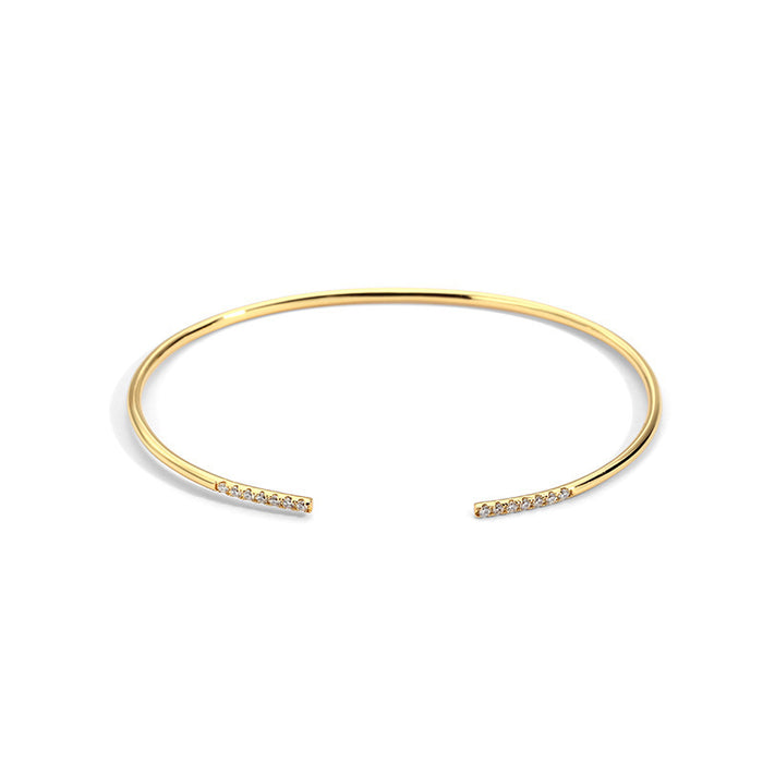 Wholesale Letter Flower Bracelet Light Luxury Bracelet Flash Jewelry for Women