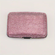 Wholesale White Crystal Card Holder Jewelry Accessory For Boutique Resale