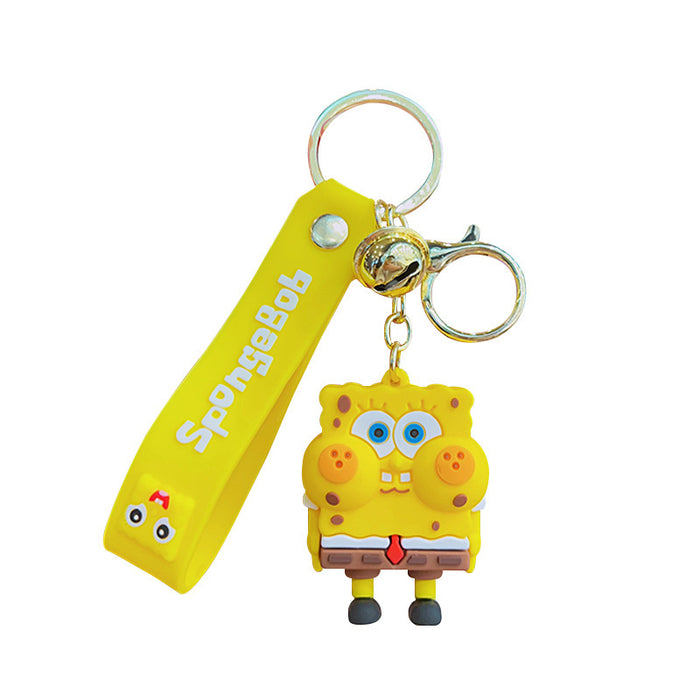 Wholesale Cartoon Doll Silicone Keychain JDC-KC-SuCheng002