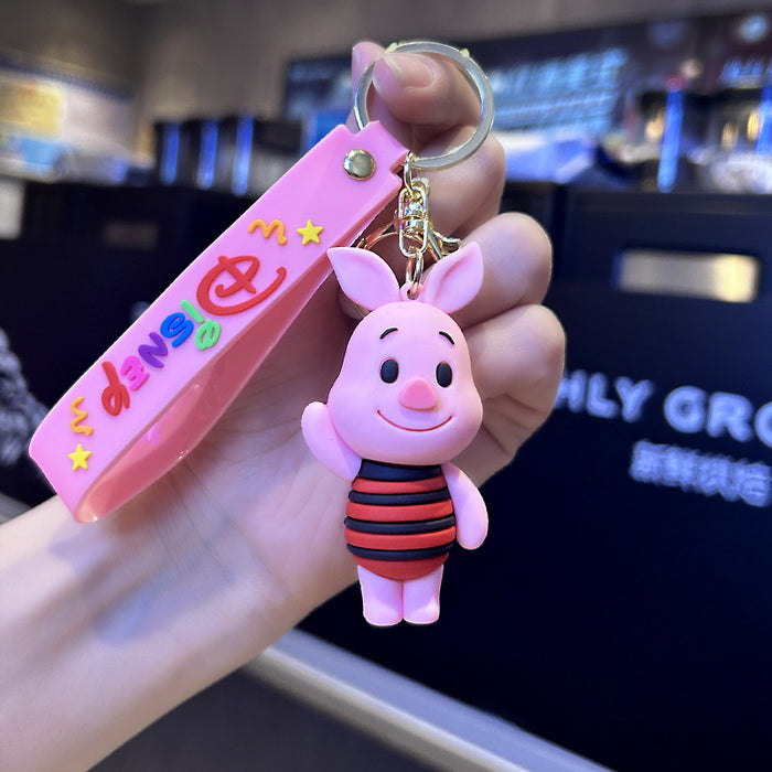 Wholesale 2024 Silicone Cartoon Doll Keychain JDC-KC-ZiX029