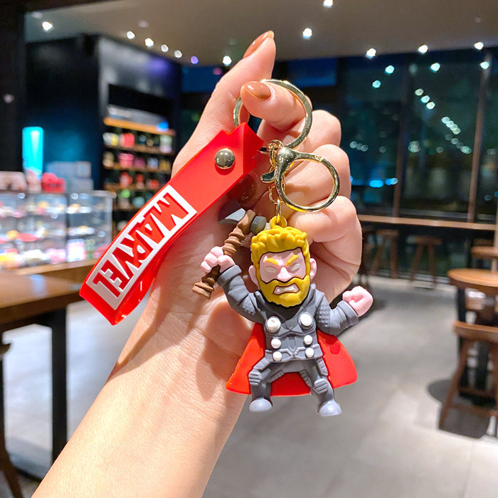 Wholesale Cartoon Glue Doll Keychain JDC-KC-Gongz047