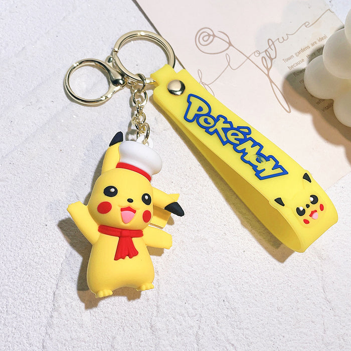 Wholesale PVC Cartoon Doll Keychain JDC-KC-Qiwei022