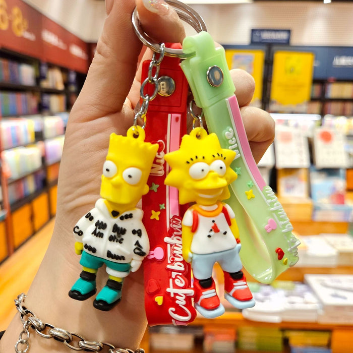 Wholesale PVC Cartoon Doll Keychain JDC-KC-YiZhuo006