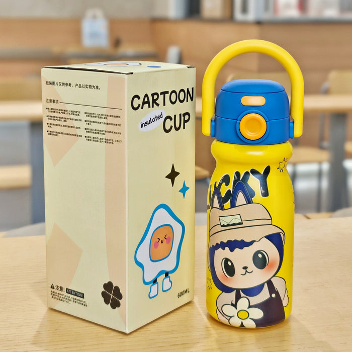 Wholesale Beautiful cartoon thermos cup