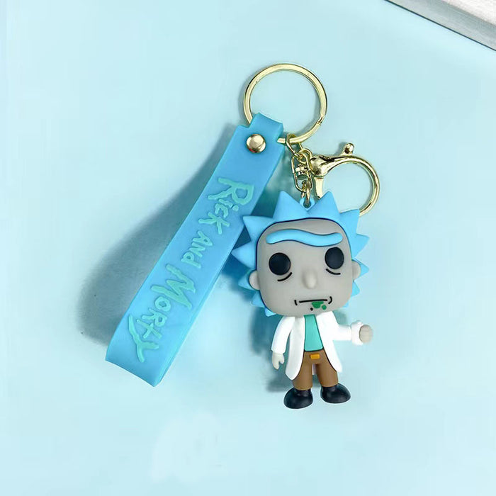 Wholesale Cartoon Anime PVC Keychain JDC-KC-YYi014