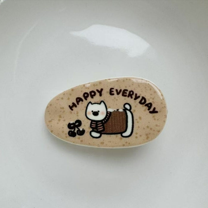 Wholesale Cartoon hair clip, cute side bangs, headband accessory, one line clip, batch of goods