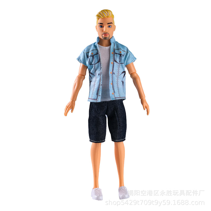 Wholesale prince casual  doll men' s suit children' s toy clothes