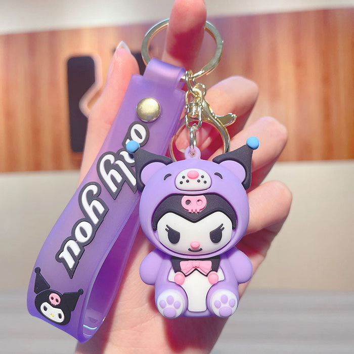 Wholesale Cartoon Doll PVC Keychain JDC-KC-JinG021