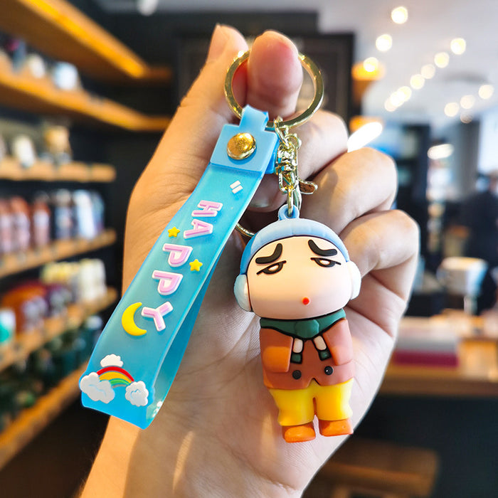 Wholesale cartoon bag pendant car key ring