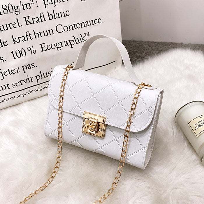 Wholesale Spring New Fashion Chain Handbag Women's Single Shoulder Phone Bag Small Crossbody Coin Purse JDC-SD-HongY012