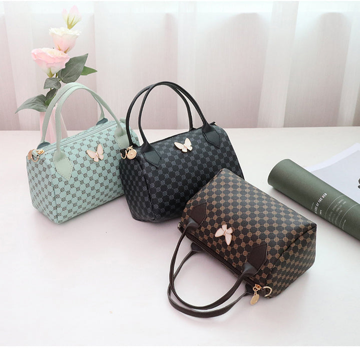 Wholesale Fashionable Floral Pillowcase Handbag Style Cosmetic Bag For Women Small Majority Mobile Phone Bag