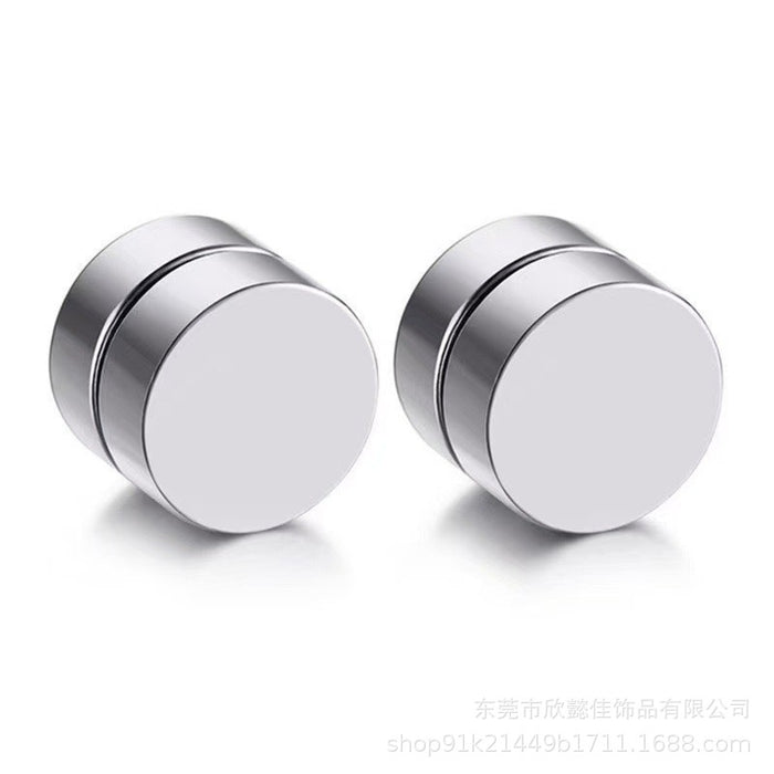 Wholesale Universal magnetic ear clip, stainless steel ear clip without ear holes, high-end magnetic ear studs