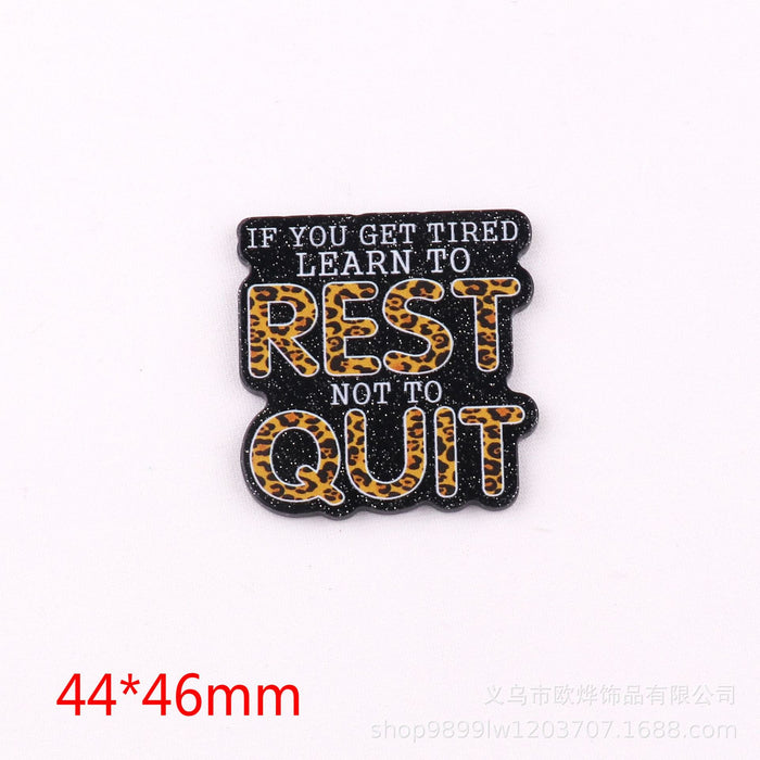 Wholesale Cartoon Organ Acrylic Pin DIY Patch Accessories JDC-FK-OuYie012