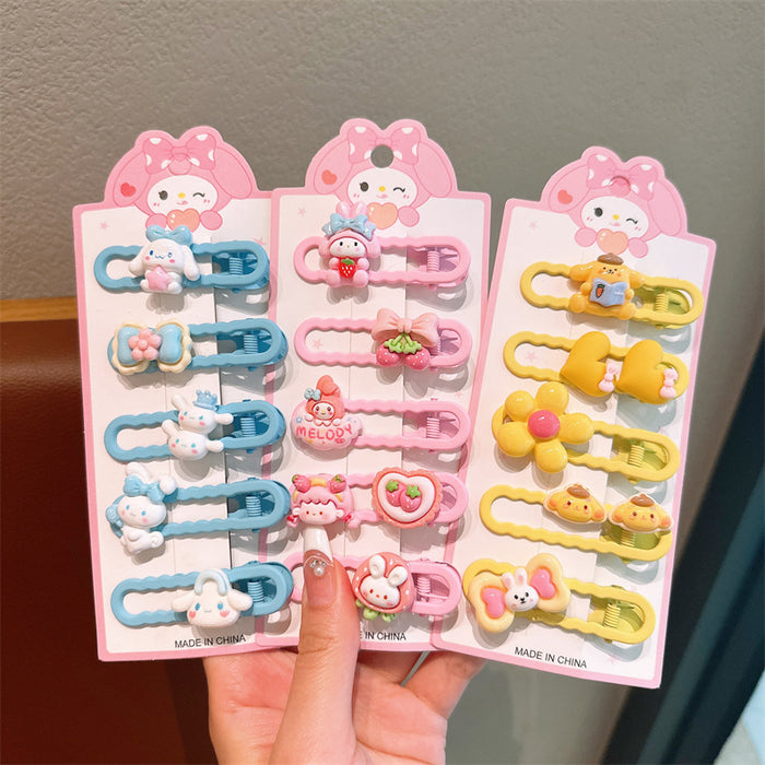 Wholesale Acrylic Cartoon Children's Hair Clip JDC-HC-Hengy006