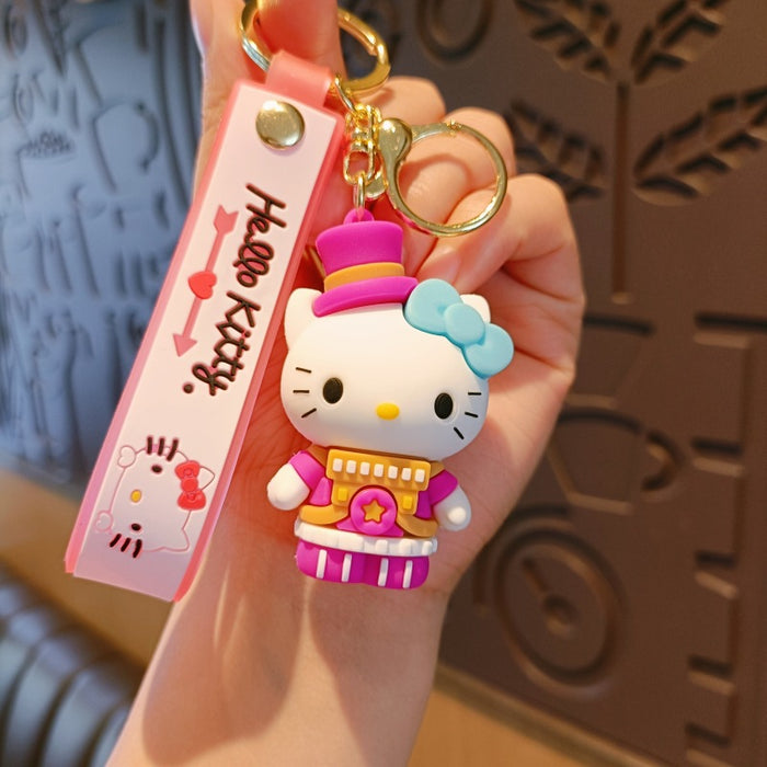 Wholesale Cartoon Doll Silicone Keychain (S) JDC-KC-MingT014