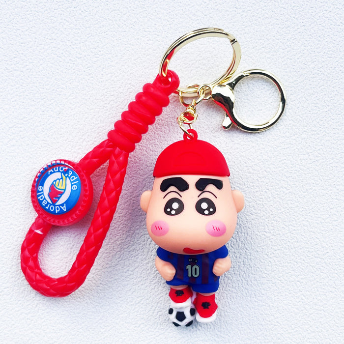 Wholesale PVC Cartoon Doll Keychain JDC-KC-WuYi166