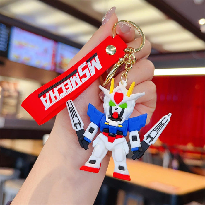 Wholesale Creative cartoon anime robot keychain