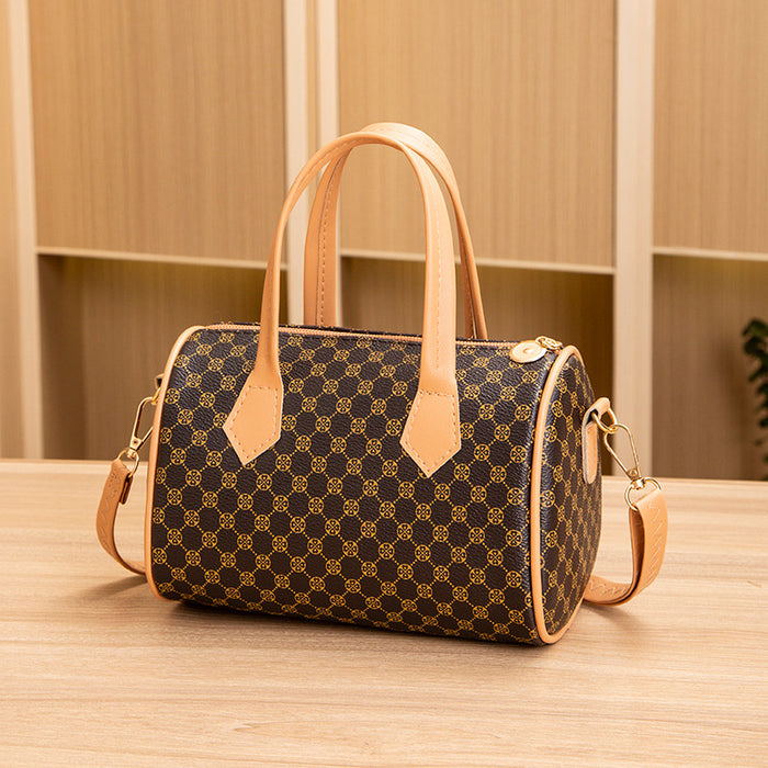 Wholesale PU New Boston Women's Bag Mobile Phone Bag One Shoulder Crossbody Pillow Bag JDC-SD-ShiCheng004