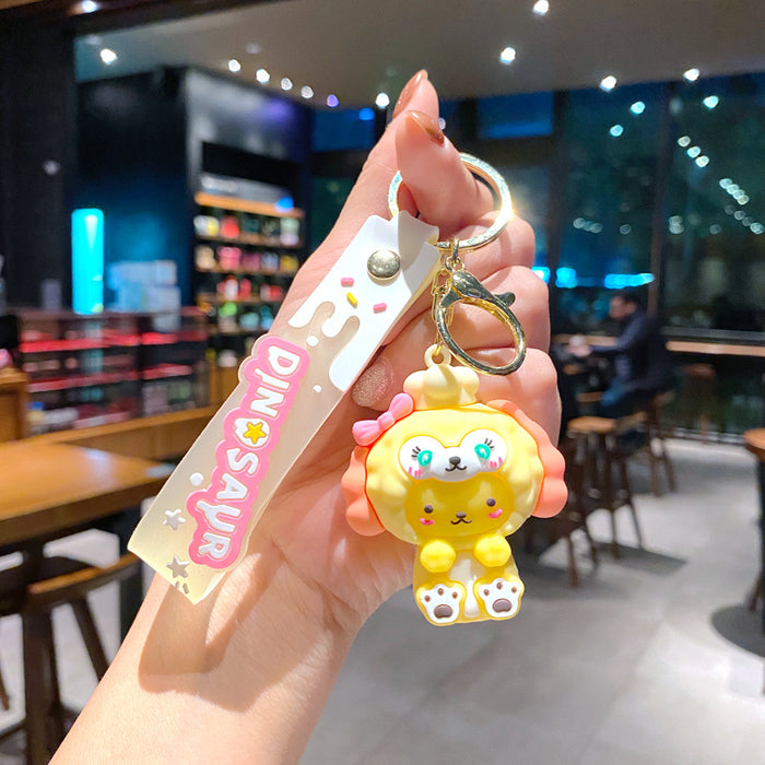 Wholesale Adhesive Cartoon Doll Keychains JDC-KC-Gongz042