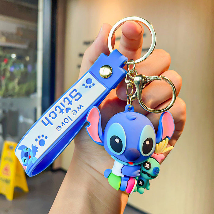 Wholesale Cartoon Doll PVC Keychain JDC-KC-YuanD010