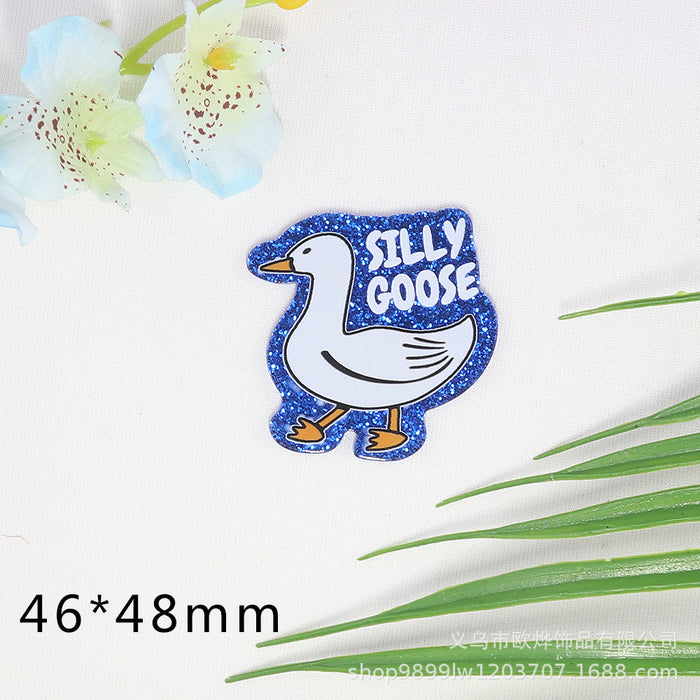 Wholesale Cartoon Organ Acrylic Pin DIY Patch Accessories JDC-FK-OuYie010