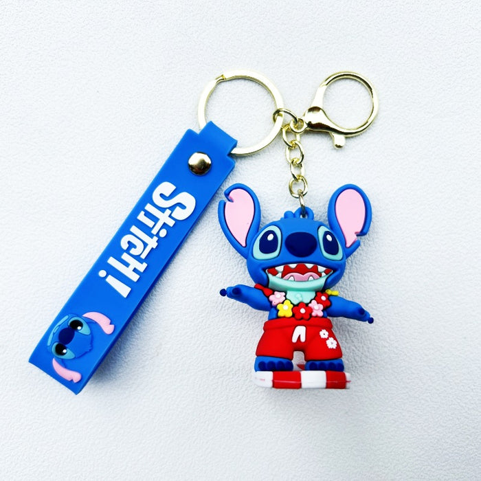 Wholesale PVC Cartoon Doll Keychain JDC-KC-WuYi054