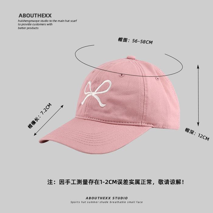 Wholesale Butterfly Embroidered Pattern Duck Tongue Hat Children's Sunshade Baseball Hat