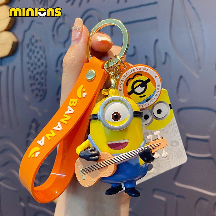 Wholesale Cartoon Doll Silicone Keychain JDC-KC-BaiM076