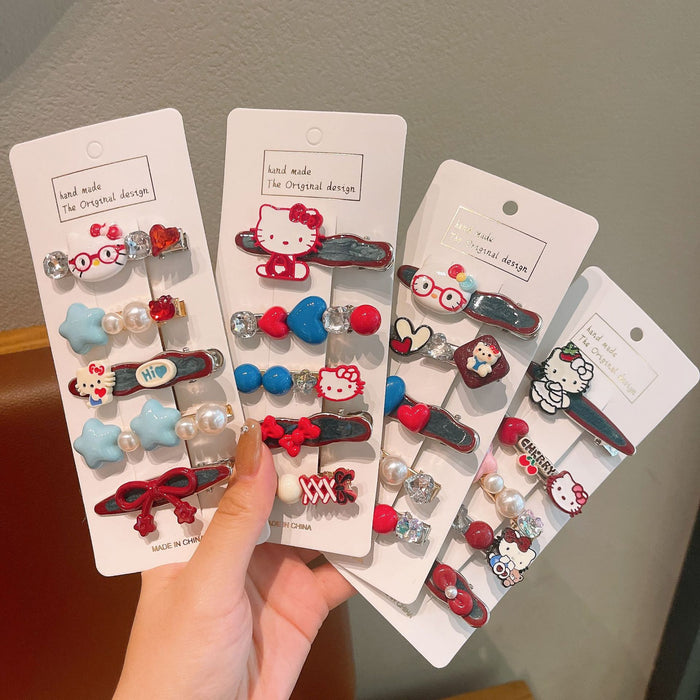 Wholesale Cartoon cat versatile headband