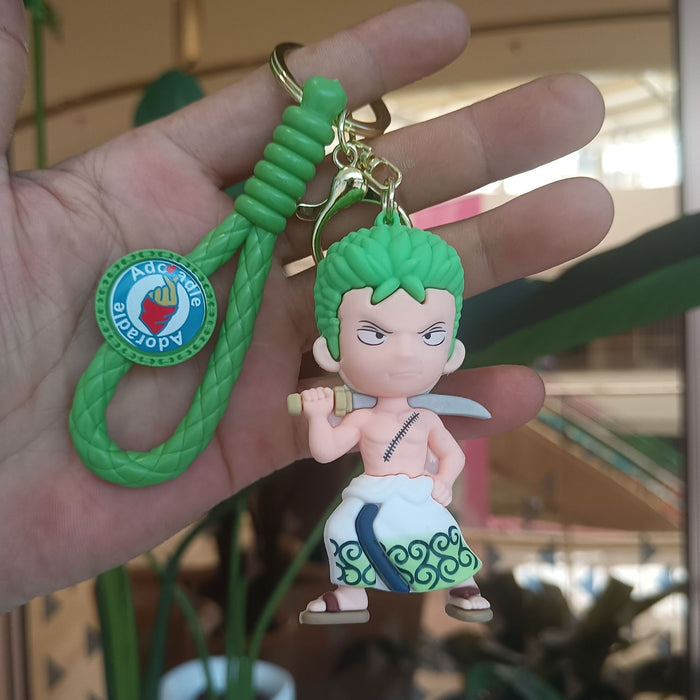 Wholesale Silicone Cartoon Doll Keychain JDC-KC-YiChang009