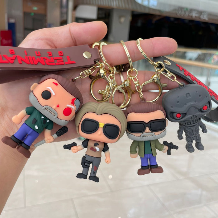 Wholesale Keychains, movie merchandise, cartoon dolls, keychains, bags, pendants, small gifts