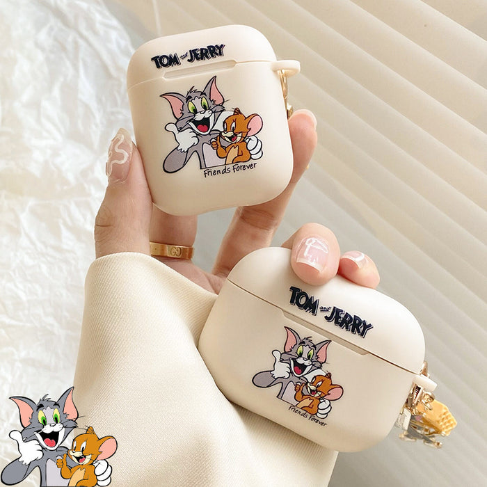 Wholesale Cartoon TPU Frosted Soft Bluetooth Earphone Case JDC-EPC-FangXing003