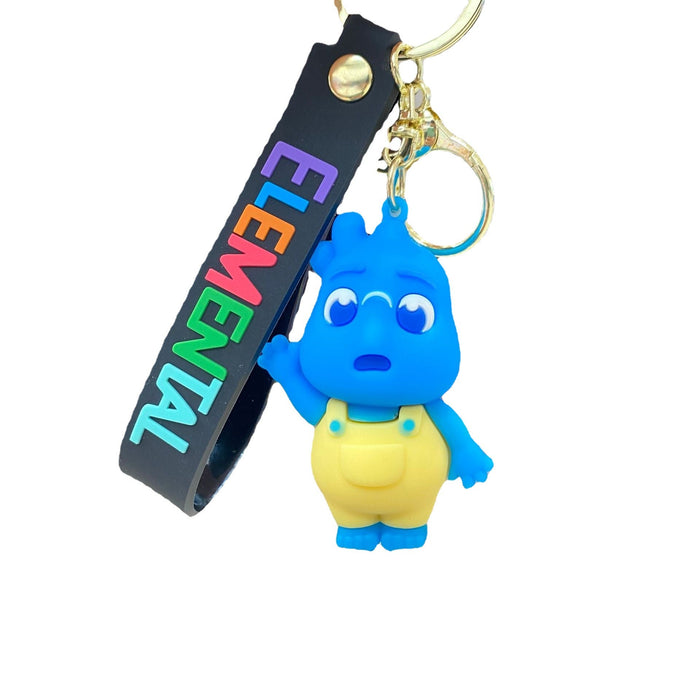 Cadena de teclas de muñeca de dibujos animados al por mayor JDC-KC-JCAI080