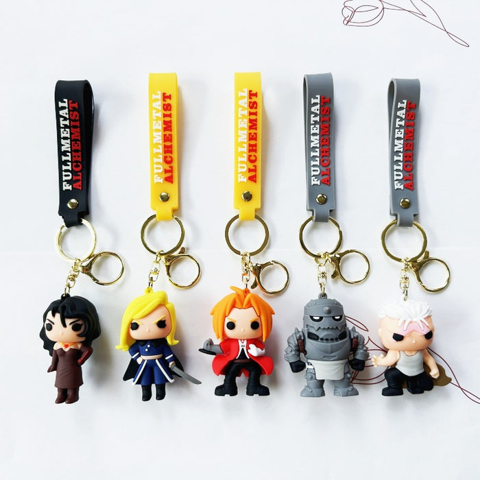 Wholesale PVC Cartoon Silicone Keychain JDC-KC-WuYi100