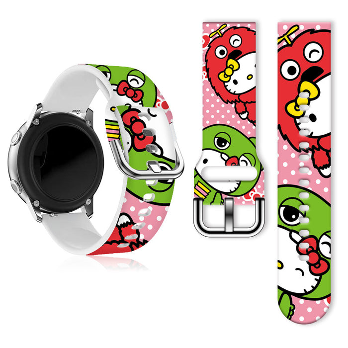 Wholesale Printed TPU Watch Strap Wrist Strap JDC-WD-NuoQi088