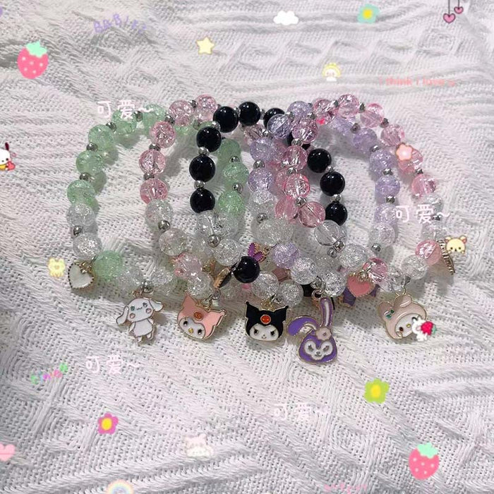 Wholesale Cartoon Crystal Bracelet Student Bracelet Best Friend Gift